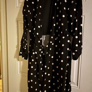 Black Polka Dot Dress